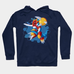 Flamedramon Chibi Hoodie